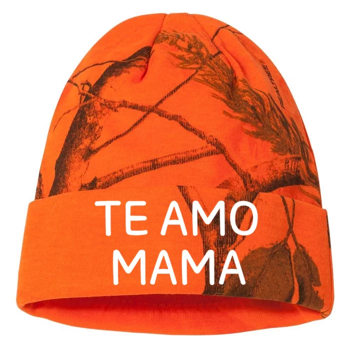 Te Amo Mama Kati - 12in Camo Beanie