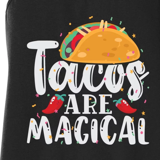 Tacos Are Magical Women's Racerback Tank