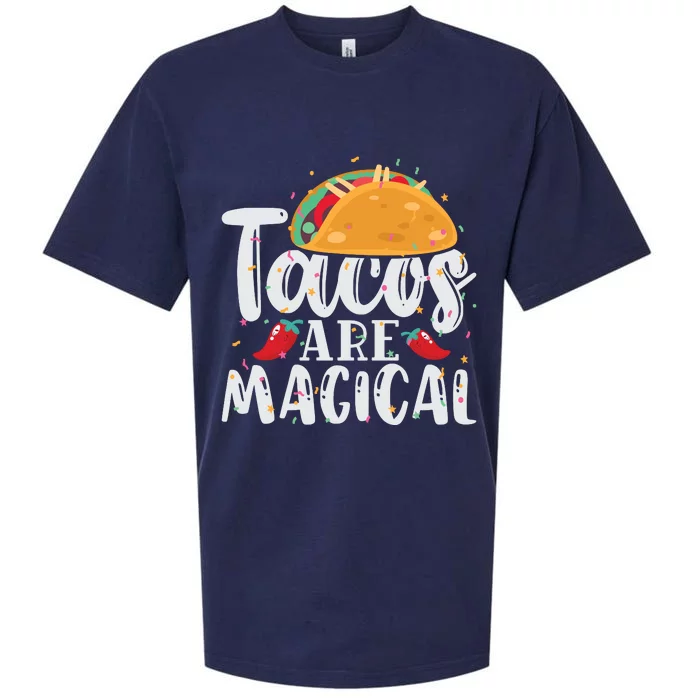 Tacos Are Magical Sueded Cloud Jersey T-Shirt