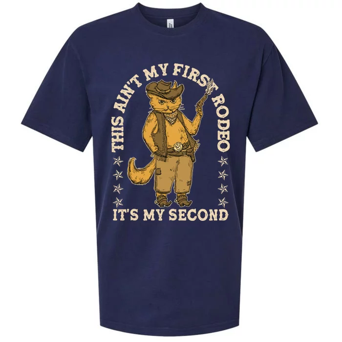 This Ain’T My First Rodeo It’S My Second Sueded Cloud Jersey T-Shirt