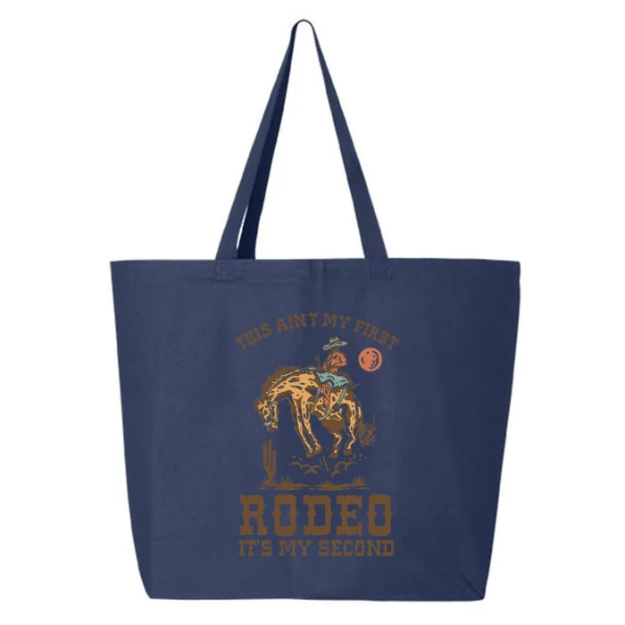 This Ain't My First Rodeo Its My 2nd Bday Wild West Themed 25L Jumbo Tote