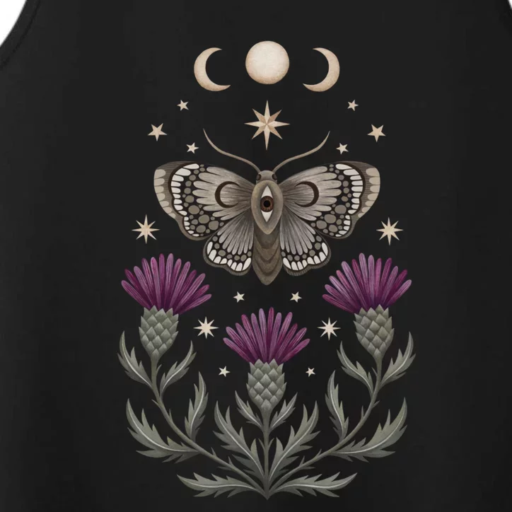 Thistle And Moth Performance Tank