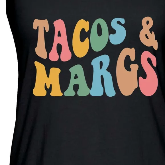 Tacos And Margs Funny Cinco De Mayo Mexican Fiesta Party Ladies Essential Flowy Tank