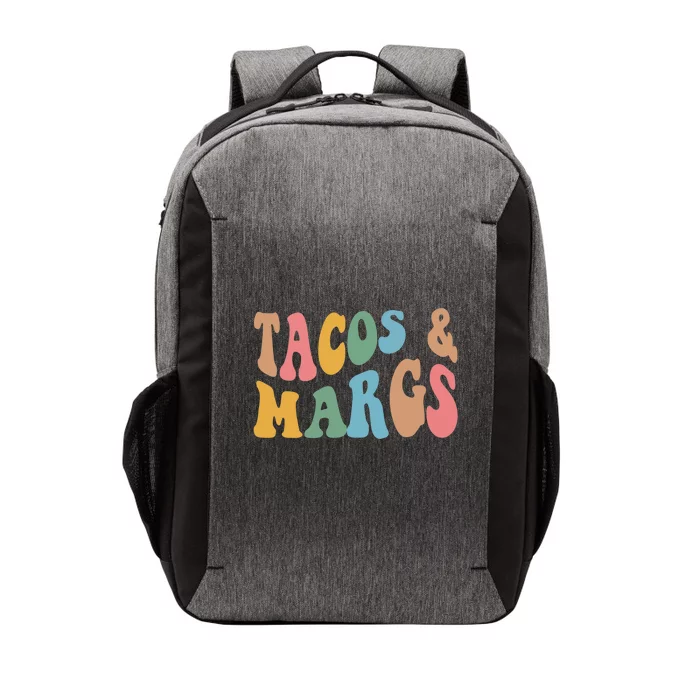 Tacos And Margs Funny Cinco De Mayo Mexican Fiesta Party Vector Backpack