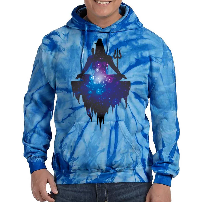 The Ancient Mystical Yogi Lord Shiva Gift Tie Dye Hoodie