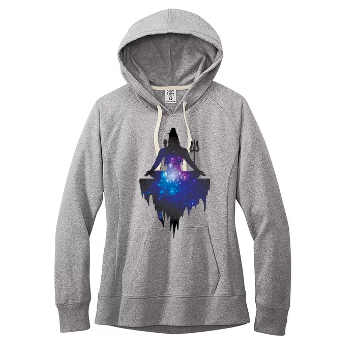 The Ancient Mystical Yogi Lord Shiva Gift Women's Fleece Hoodie