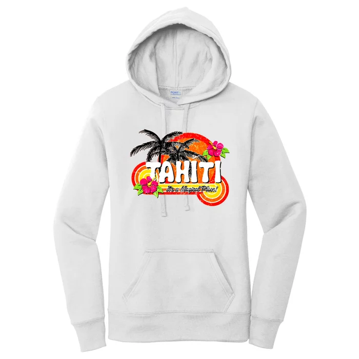 Tahiti A Magical Place Women's Pullover Hoodie