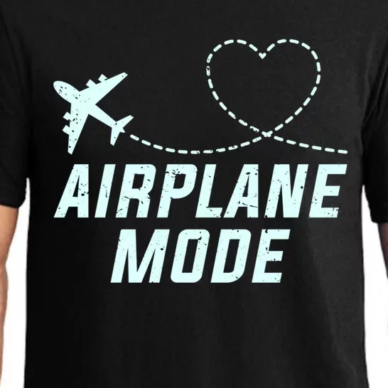 Travel Airplane Mode Vacation For World Travel Gift Pajama Set