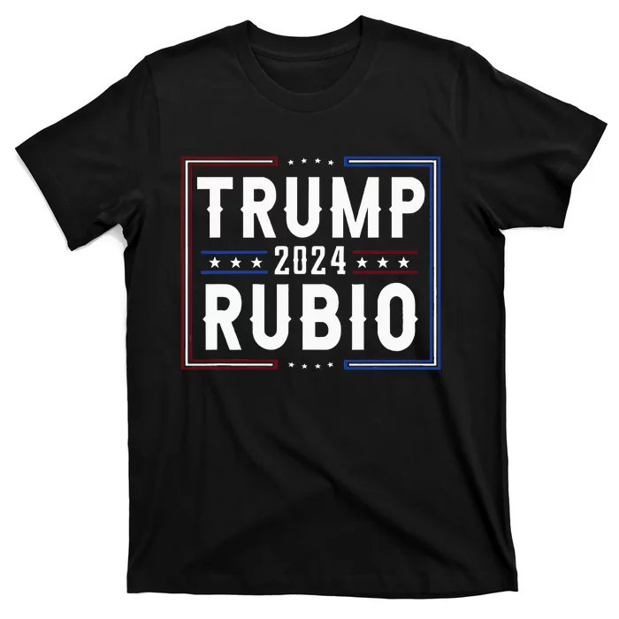 Trump And Marco Rubio Vp Vice President 2024 Red Republicans T-Shirt