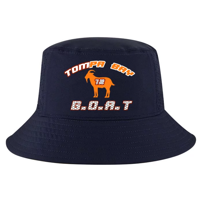 Tamp Bay Football GOAT Brady 18 Cool Comfort Performance Bucket Hat