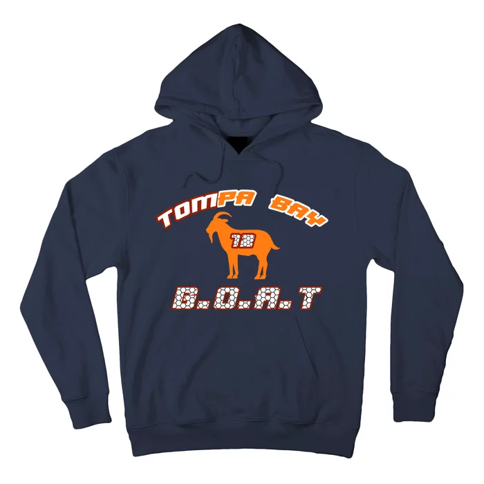 Tamp Bay Football GOAT Brady 18 Hoodie