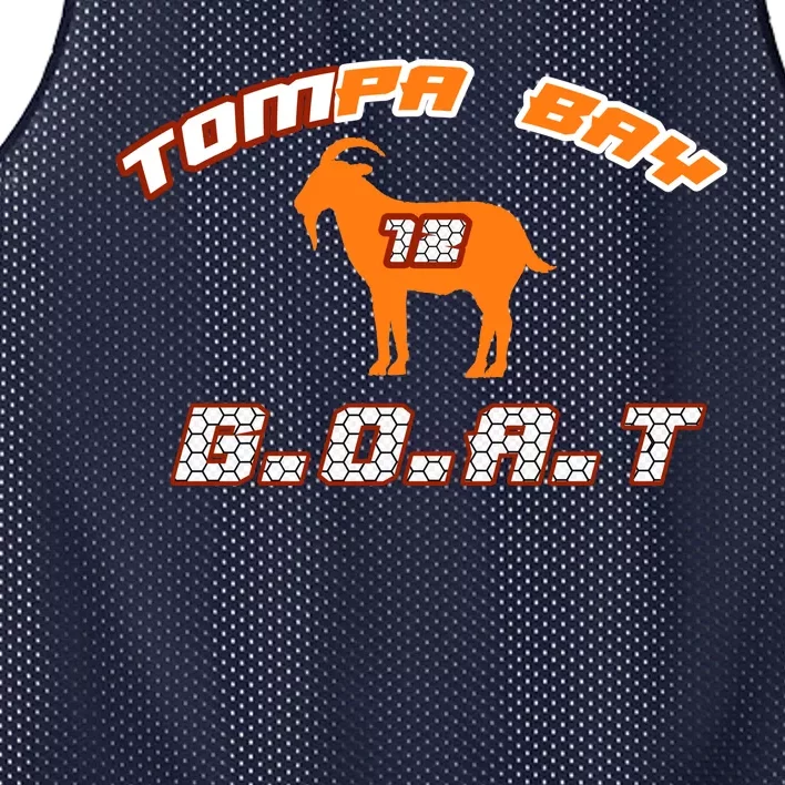 Tamp Bay Football GOAT Brady 18 Mesh Reversible Basketball Jersey Tank