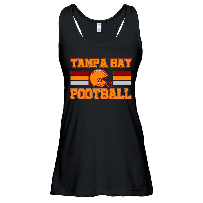 Tampa Bay Florida Football Fan Football Helmet Ladies Essential Flowy Tank