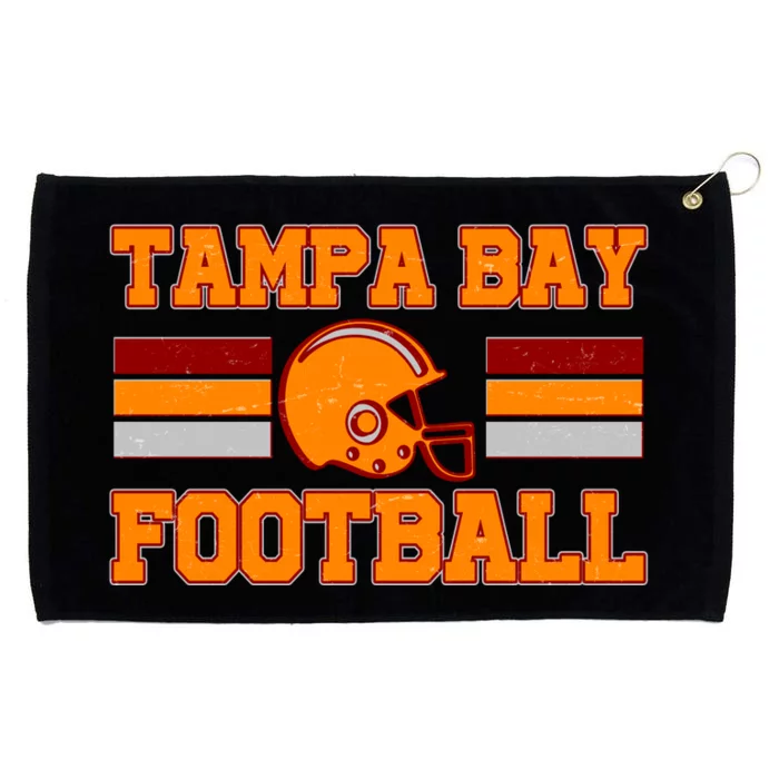 Tampa Bay Florida Football Fan Football Helmet Grommeted Golf Towel