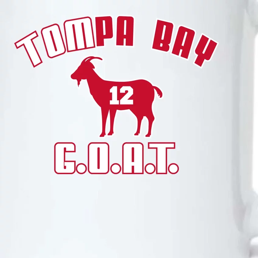 Tampa Bay Florida Football G.O.A.T. Goat Football Black Color Changing Mug