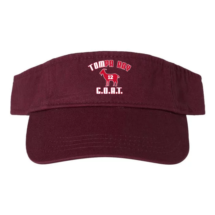 Tampa Bay Florida Football G.O.A.T. Goat Football Valucap Bio-Washed Visor