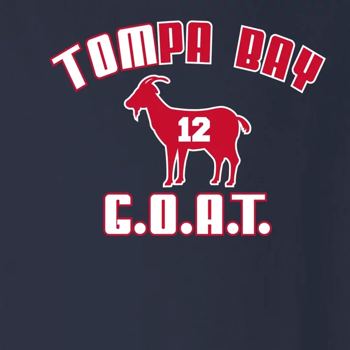 Tampa Bay Florida Football G.O.A.T. Goat Football Toddler Long Sleeve Shirt