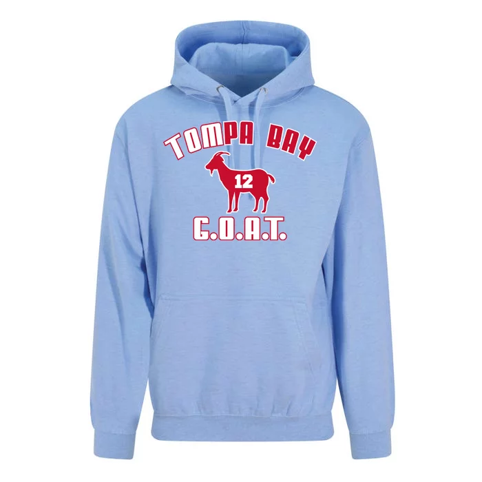 Tampa Bay Florida Football G.O.A.T. Goat Football Unisex Surf Hoodie