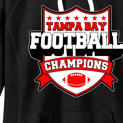 Tampa Bay Football Champions Sports Fan Women's Fleece Hoodie