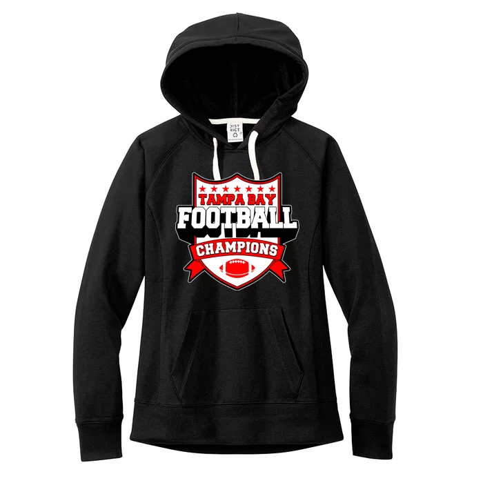 Tampa Bay Football Champions Sports Fan Women's Fleece Hoodie