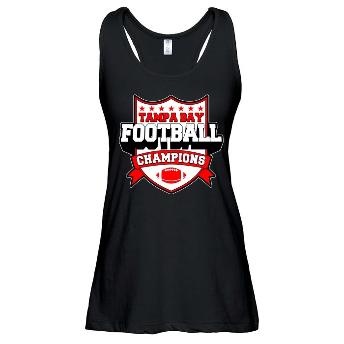 Tampa Bay Football Champions Sports Fan Ladies Essential Flowy Tank