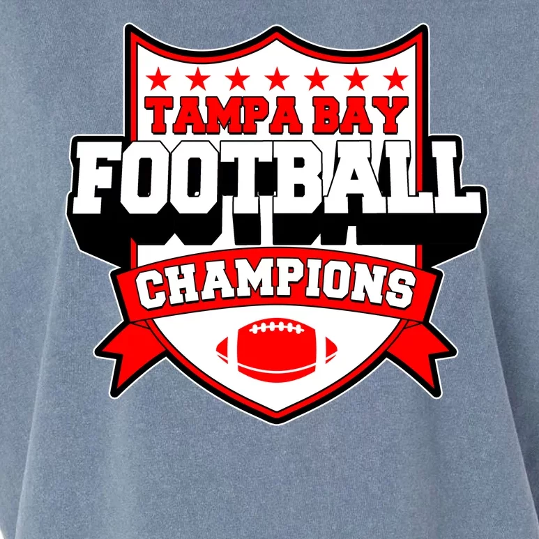 Tampa Bay Football Champions Sports Fan Garment-Dyed Women's Muscle Tee