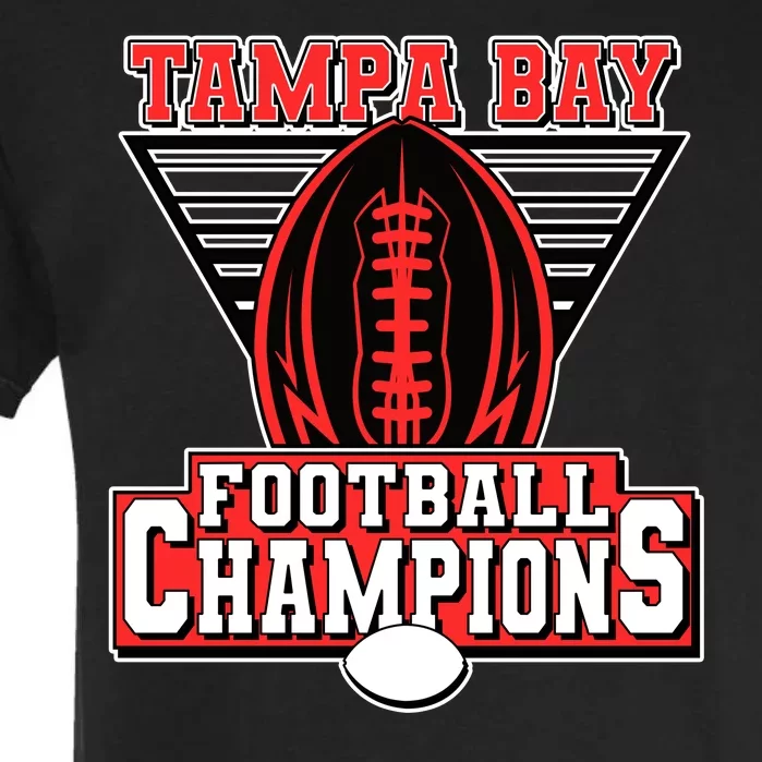 Tampa Bay Football Champions Sports Fans Garment-Dyed Heavyweight T-Shirt