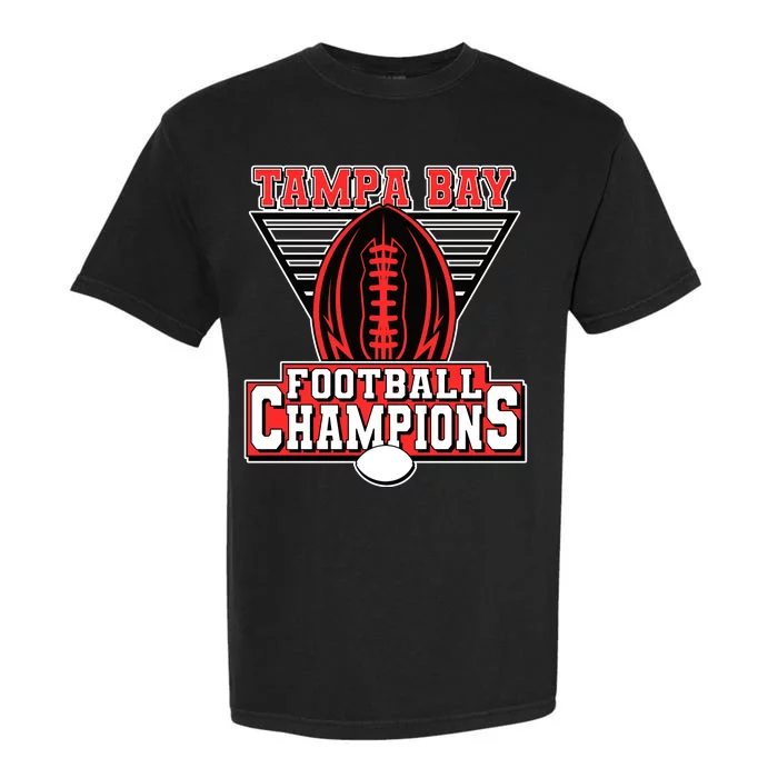 Tampa Bay Football Champions Sports Fans Garment-Dyed Heavyweight T-Shirt