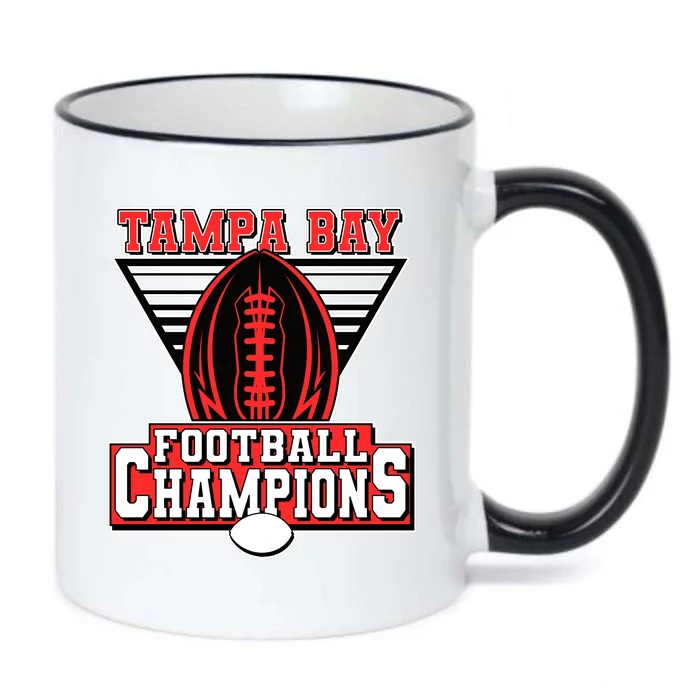 Tampa Bay Football Champions Sports Fans Black Color Changing Mug