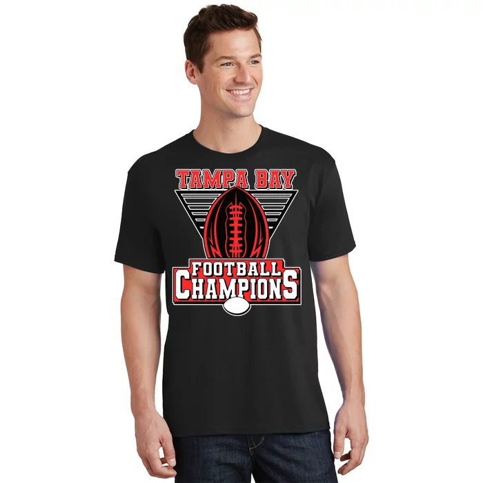 Tampa Bay Football Champions Sports Fans T-Shirt