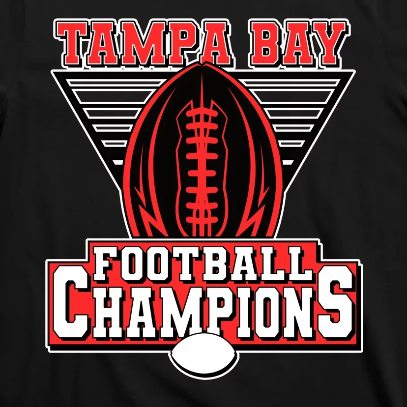 Tampa Bay Football Champions Sports Fans T-Shirt