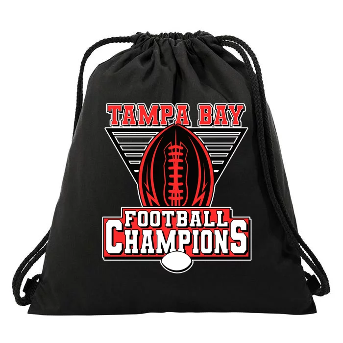 Tampa Bay Football Champions Sports Fans Drawstring Bag