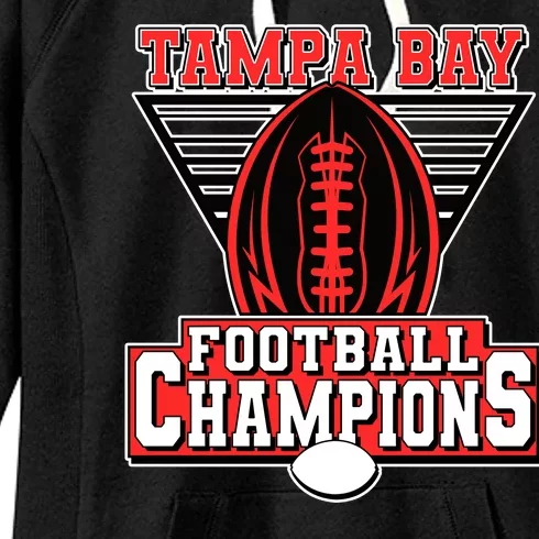 Tampa Bay Football Champions Sports Fans Women's Fleece Hoodie