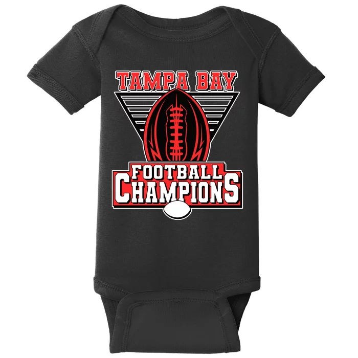 Tampa Bay Football Champions Sports Fans Baby Bodysuit