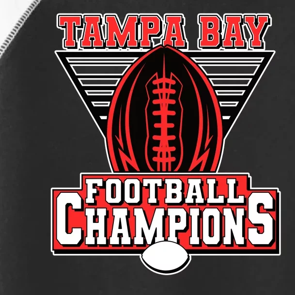 Tampa Bay Football Champions Sports Fans Toddler Fine Jersey T-Shirt