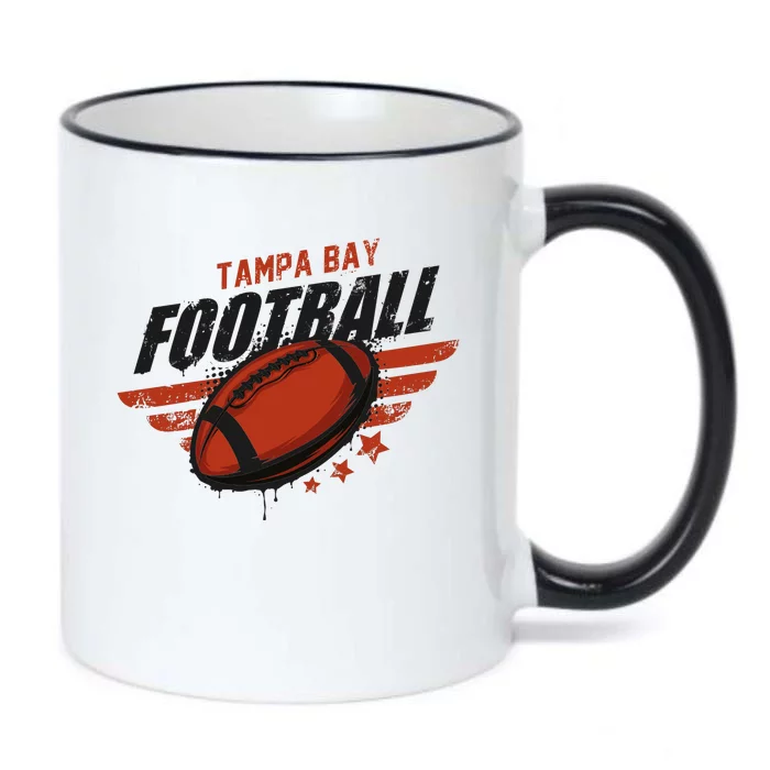 Tampa Bay Football Distress Black Color Changing Mug