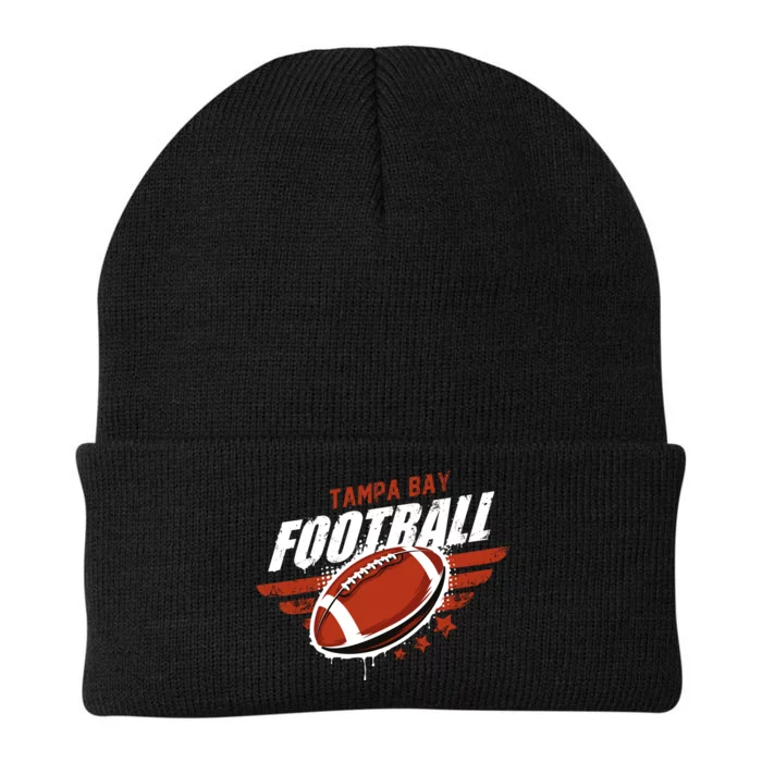 Tampa Bay Football Distress Knit Cap Winter Beanie