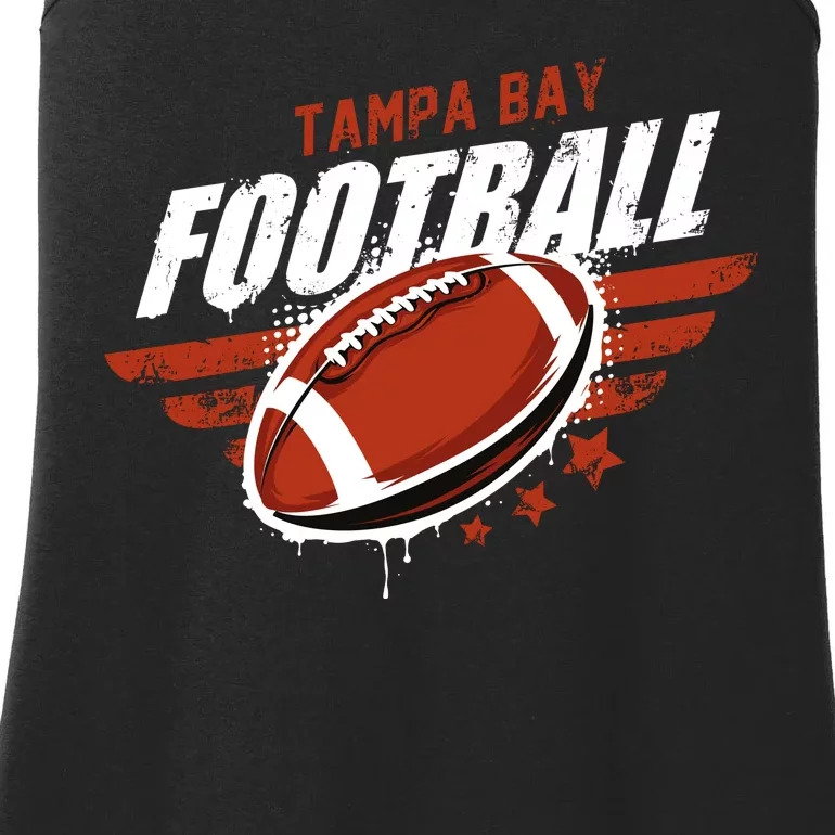 Tampa Bay Football Distress Ladies Essential Tank