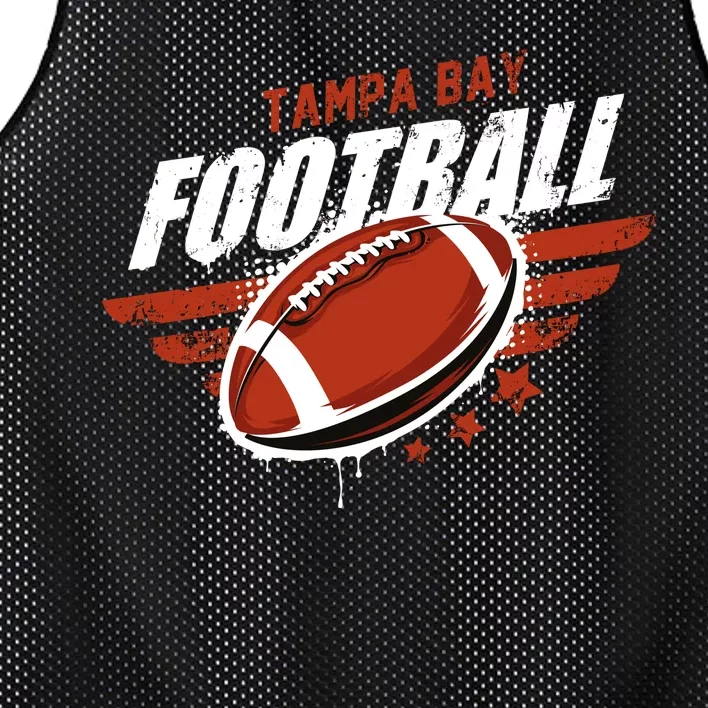 Tampa Bay Football Distress Mesh Reversible Basketball Jersey Tank