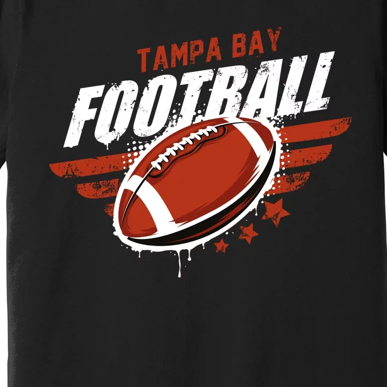 Tampa Bay Football Distress Premium T-Shirt