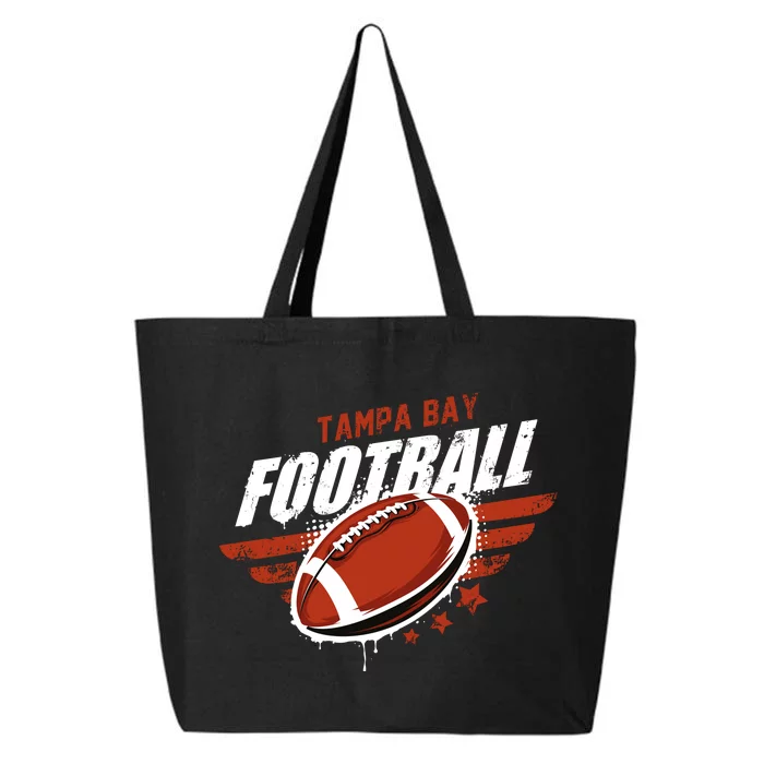 Tampa Bay Football Distress 25L Jumbo Tote