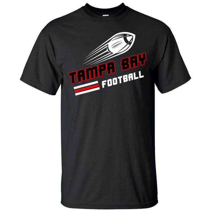 Tampa Bay Football Fan Tall T-Shirt