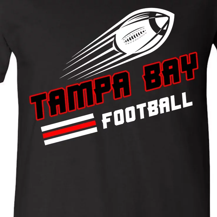 Tampa Bay Football Fan V-Neck T-Shirt