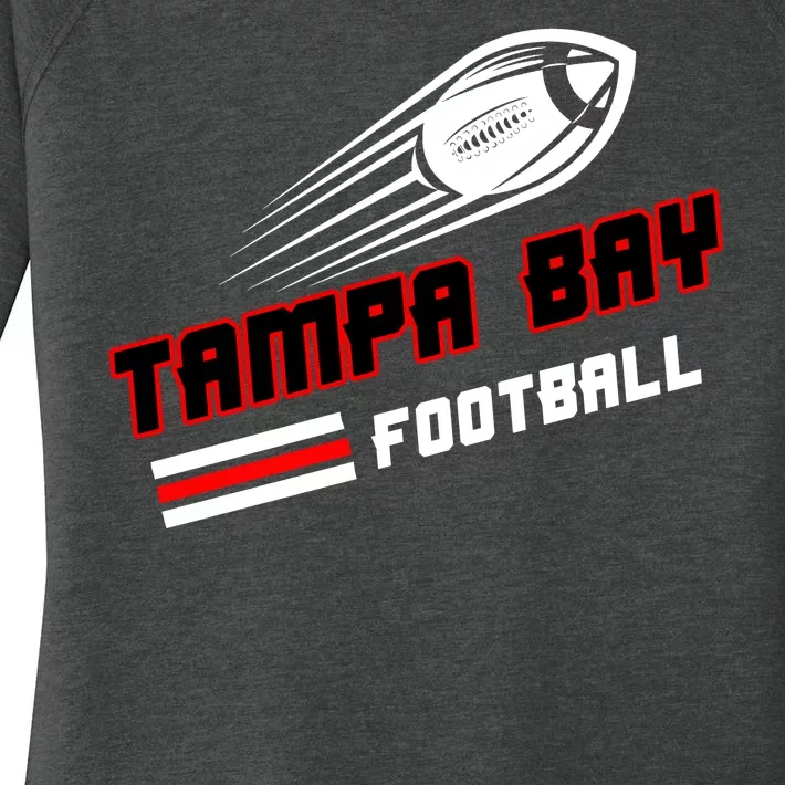 Tampa Bay Football Fan Women's Perfect Tri Tunic Long Sleeve Shirt