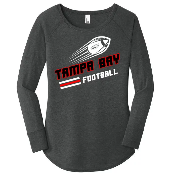 Tampa Bay Football Fan Women's Perfect Tri Tunic Long Sleeve Shirt