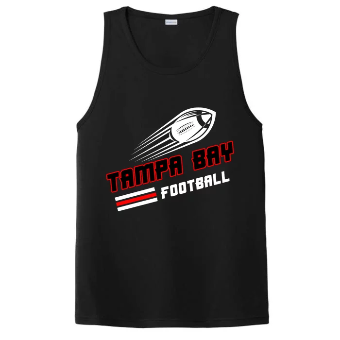 Tampa Bay Football Fan Performance Tank