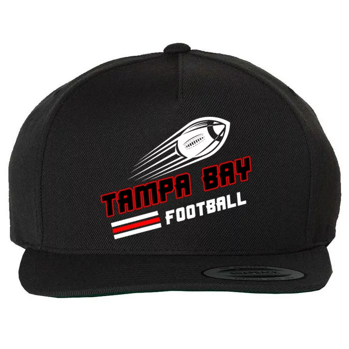 Tampa Bay Football Fan Wool Snapback Cap