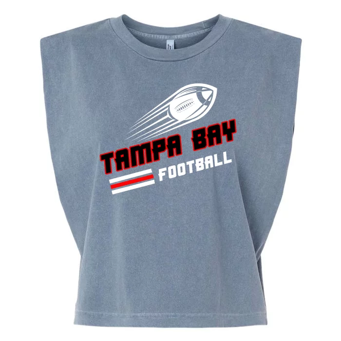 Tampa Bay Football Fan Garment-Dyed Women's Muscle Tee