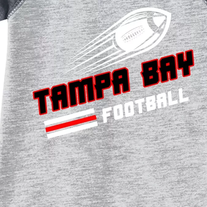 Tampa Bay Football Fan Infant Baby Jersey Bodysuit