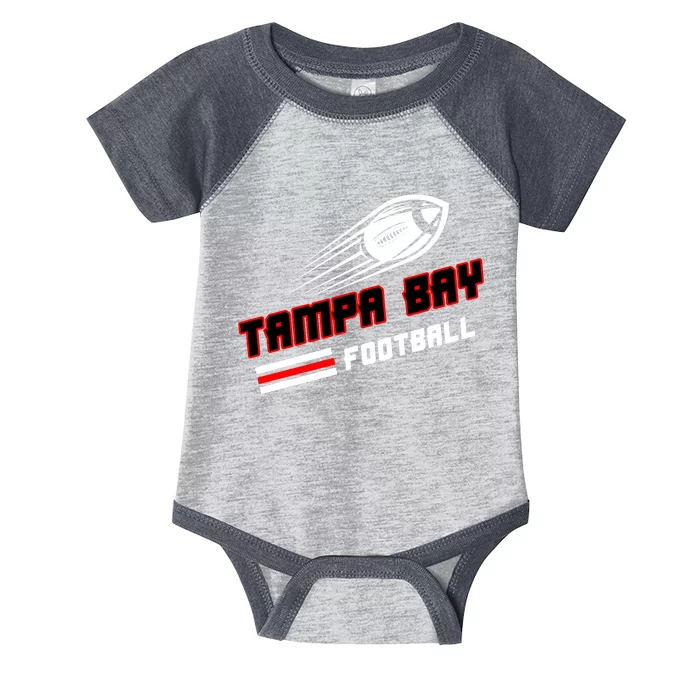 Tampa Bay Football Fan Infant Baby Jersey Bodysuit